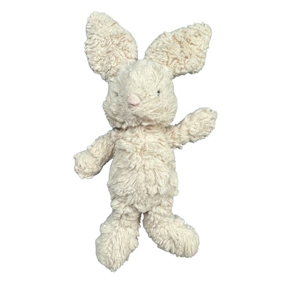Jellycat Other - Jellycat Plush Squiggle Bunny Rabbit Beige Cream Small Stand-Up Ears Beanie 11"
